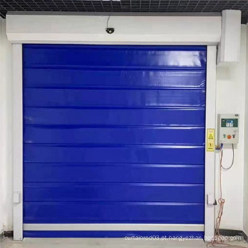 Porta de congelador rápida de PVC industrial para sala fria